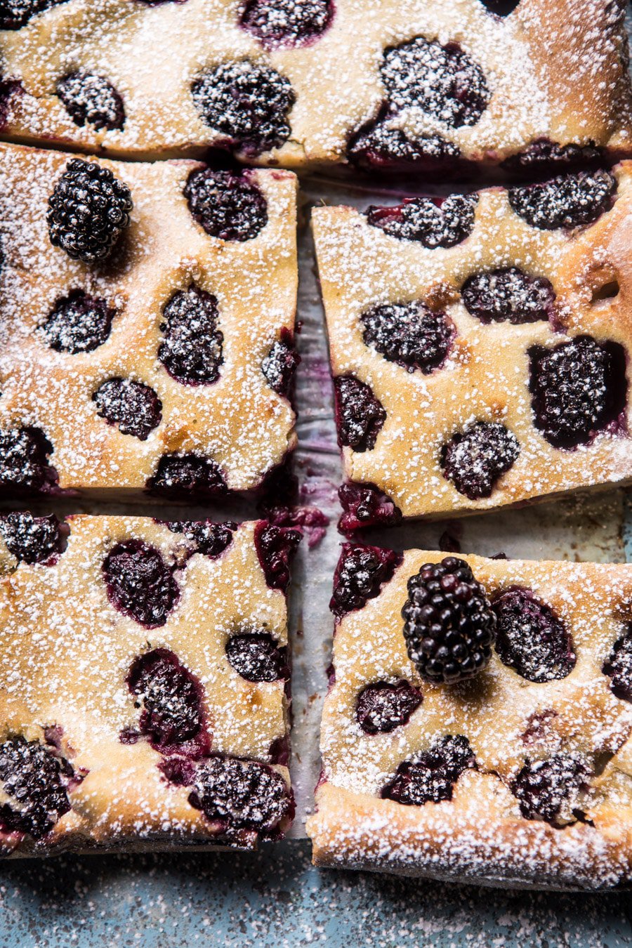 Blackberry Lavender White Chocolate Clafoutis | halfbakedharvest.com @hbharvest