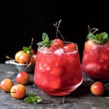 Bourbon Cherry Old Fashioned | halfbakedharvest.com @hbharvest