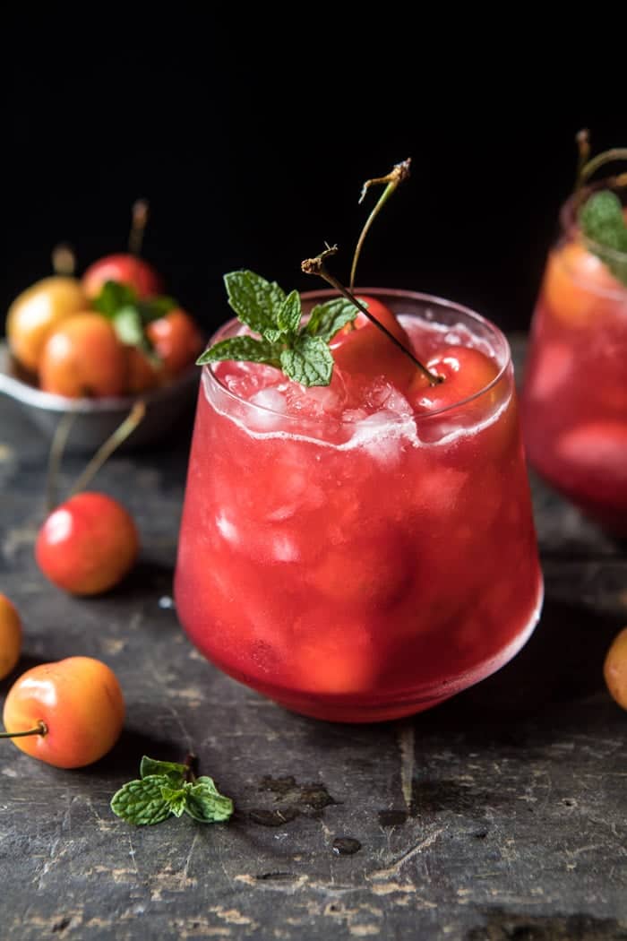 Bourbon Cherry Old Fashioned | halfbakedharvest.com @hbharvest