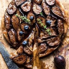 Maple Fig Tarte Tatin | halfbakedharvest.com @hbharvest