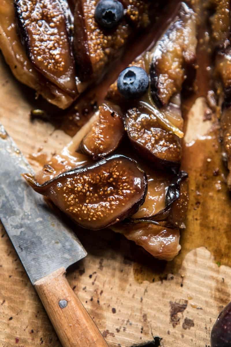 Maple Fig Tarte Tatin | halfbakedharvest.com @hbharvest