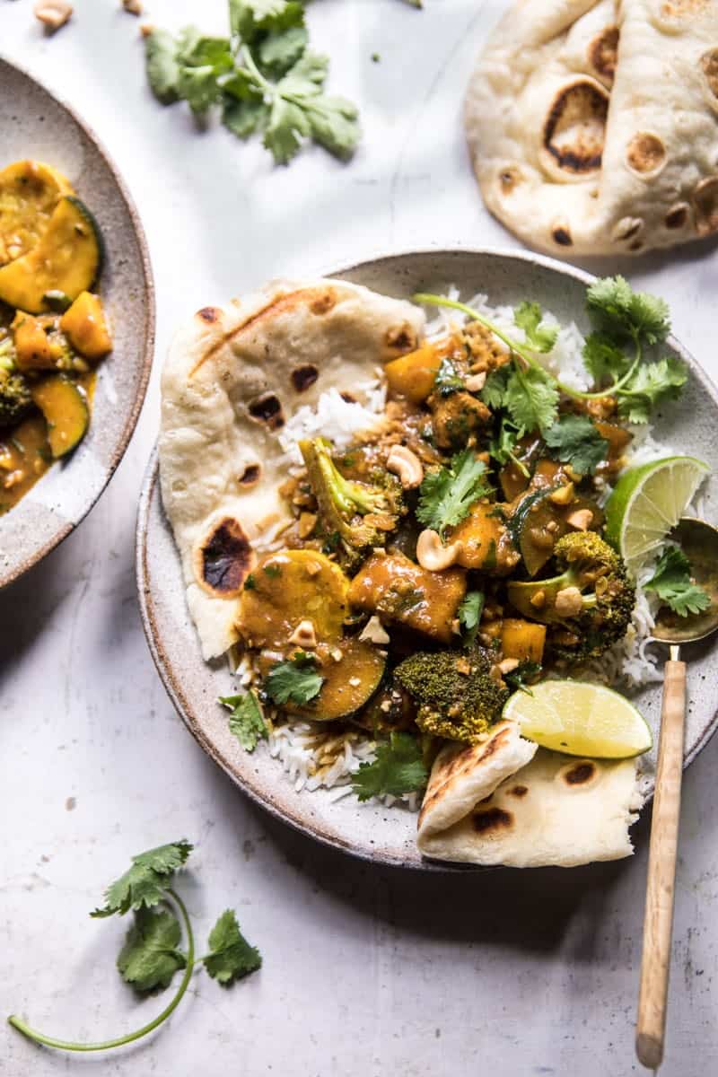 Simple Coconut Mango Chicken and Broccoli Curry | halfbakedharvest.com @hbharvest