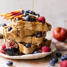 Freezer Friendly Whole Grain Waffles | halfbakedharvest.com @hbharvest