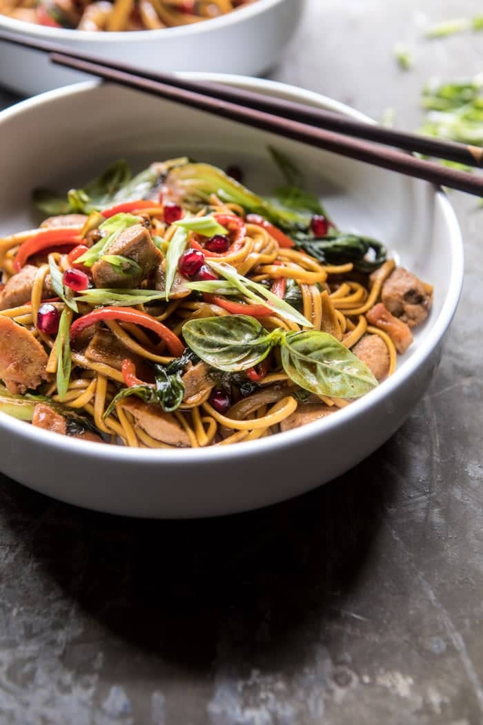 Sweet and Sticky Vegetable Stir Fry | halfbakedharvest.com @hbharvest