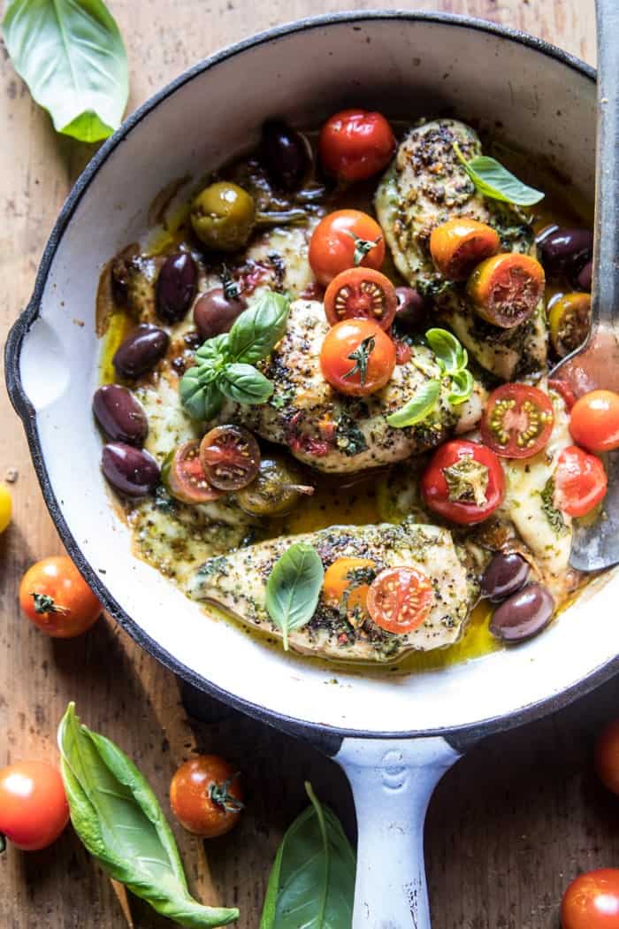 Spicy Caprese Chicken | halfbakedharvest.com @hbharvest