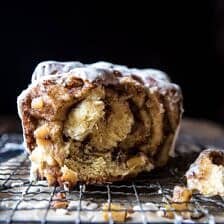 Maple Glazed Apple Pull-Apart Bread | halfbakedharvest.com @hbharvest