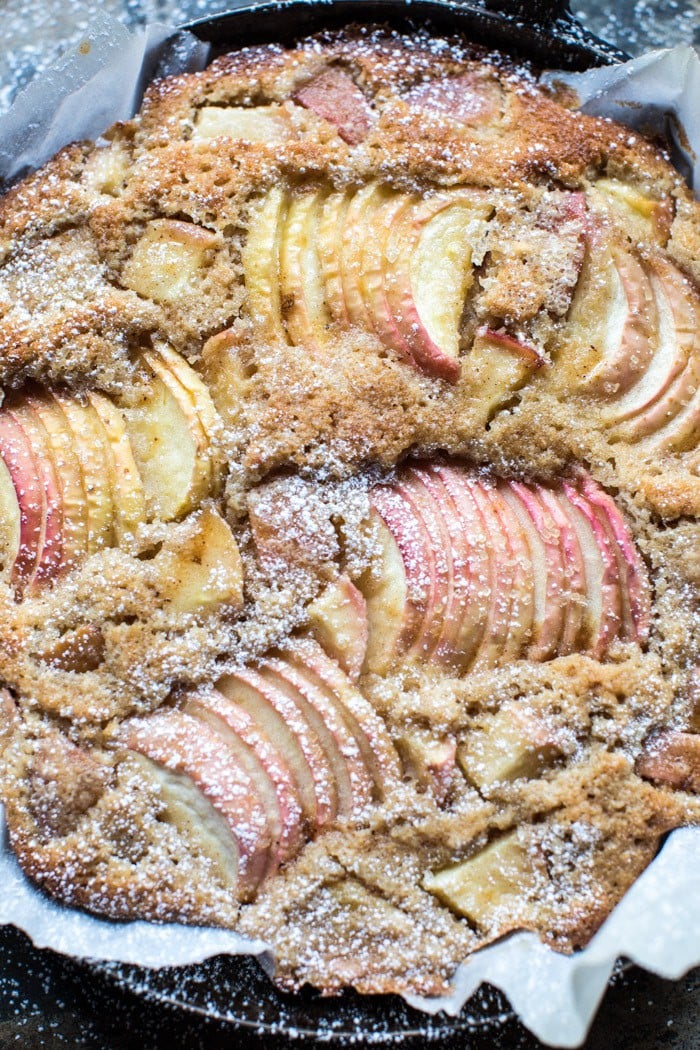 Cardamom Cognac Apple Cake | halfbakedharvest.com @hbharvest