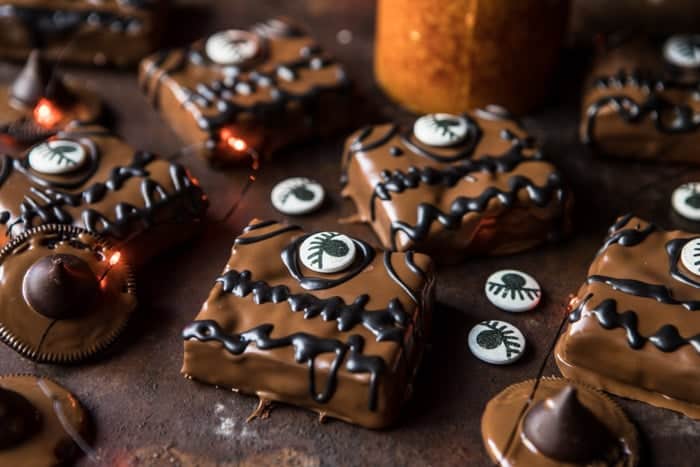 Hocus Pocus Spellbook Brownies | halfbakedharvest.com @hbharvest