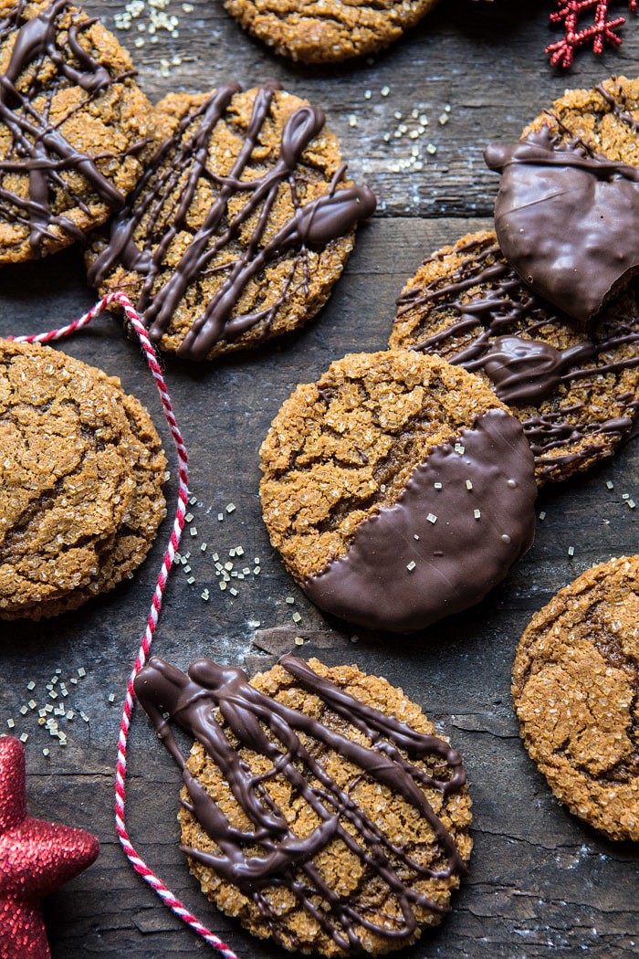 Chewy Chocolate Ginger Molasses Cookies | halfbakedharvest.com @hbharvest