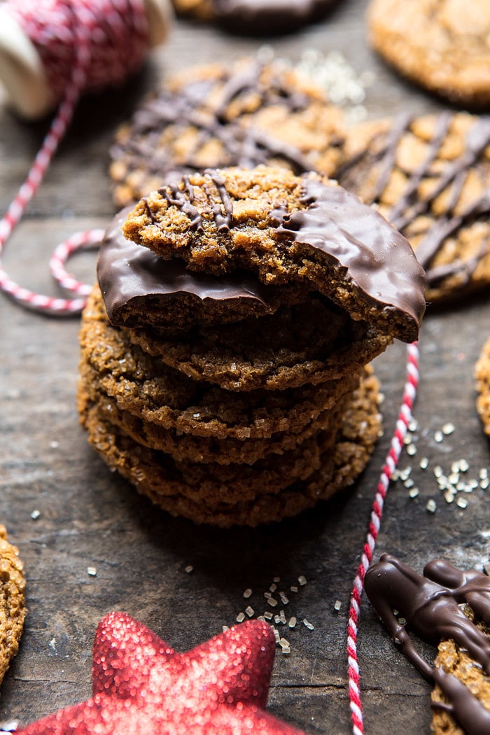 Chewy Chocolate Ginger Molasses Cookies | halfbakedharvest.com @hbharvest