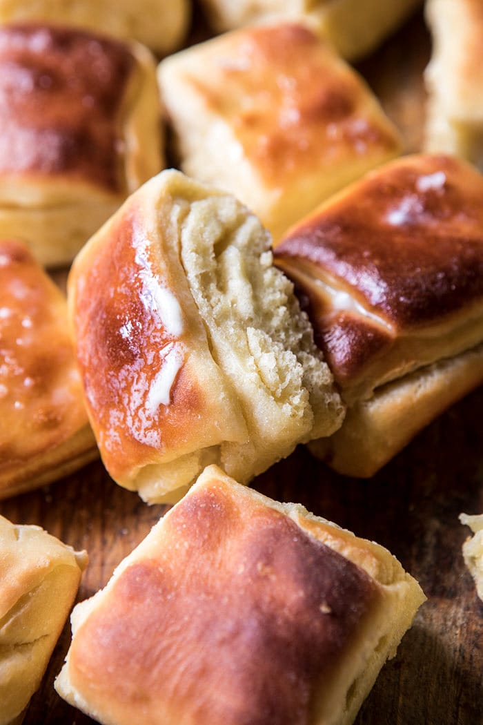 Easy Flaky Pull-Apart Dinner Rolls | halfbakedharvest.com @hbharvest
