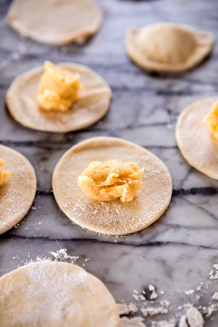 Homemade Cheddar Pierogies | halfbakedharvest.com @hbharvest