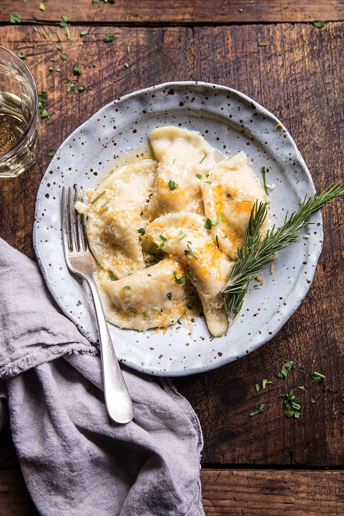 Homemade Cheddar Pierogies | halfbakedharvest.com @hbharvest