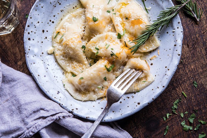 Homemade Cheddar Pierogies | halfbakedharvest.com @hbharvest