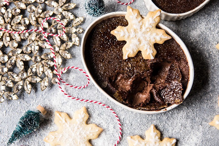 Sugar Cookie Chocolate Creme Brulee | halfbakedharvest.com @hbharvest