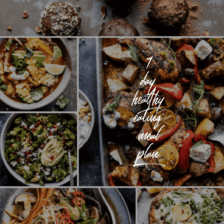 7 Day Healthy Eating Meal Plan | halfbakedharvest.com @hbharvest