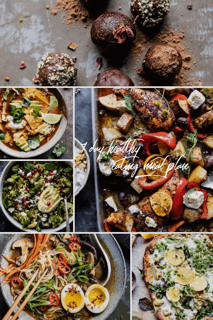 7 Day Healthy Eating Meal Plan | halfbakedharvest.com @hbharvest