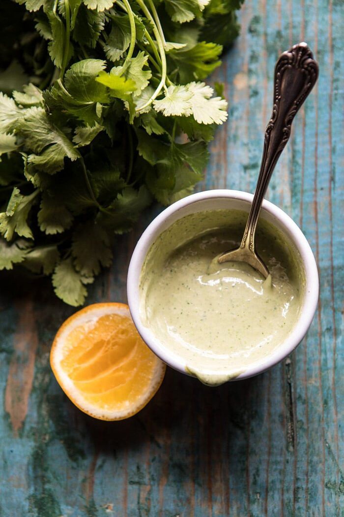 Cauliflower Shawarma Wraps with Green Tahini and Feta | halfbakedharvest.com #easy #recipes #healthy