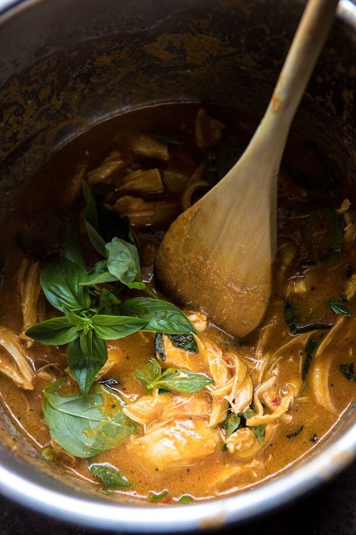 Instant Pot Thai Lemongrass Chicken | halfbakedharvest.com #instantpot #chicken #healthy #easy