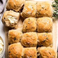 Buttery Pull Apart Whole Wheat Potato Rolls | halfbakedharvest.com #bread #rolls #easyrecipes #backtoschool