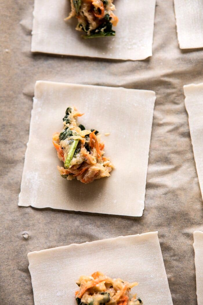 Ginger Sesame Chicken Potsticker filling 