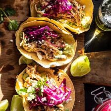 Slow Cooker Chipotle Orange Street Tacos | halfbakedharvest.com #tacos #instantpot #crockpot #easyrecipes #healthy