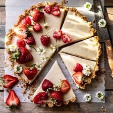 No Fuss Lemon Tart | halfbakedharvest.com #lemontart #dessert #summer #nobake #easyrecipes