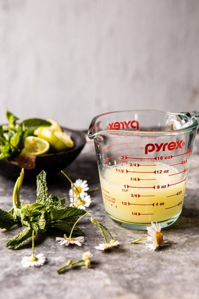 Frozen Mango Mojito-Rita ingredients before blending 