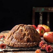 Spiced Pecan Apple Cider Doughnut Cake | halfbakedharvest.com #applecider #cake #easyrecipes #fall #autumn #baking