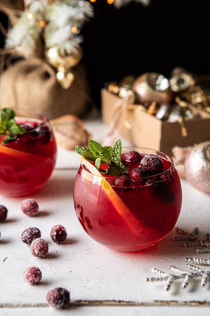 side angled photo of Jingle Bell Cranberry Paloma 
