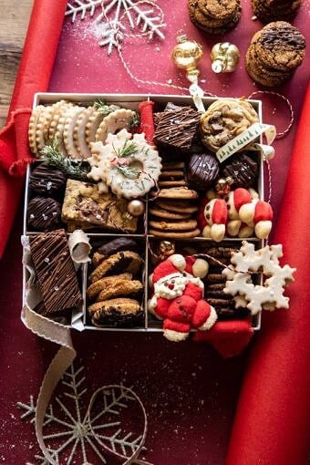 2019 Holiday Cookie Box | halfbakedharvest.com #cookies #christmas #cookiebox #howto