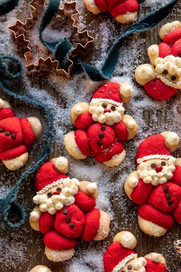 overheard photo of Holly Jolly Santa Cookies