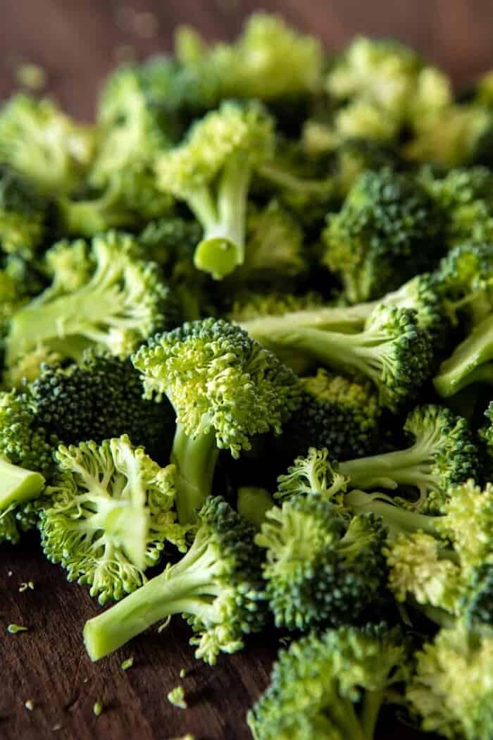 raw broccoli