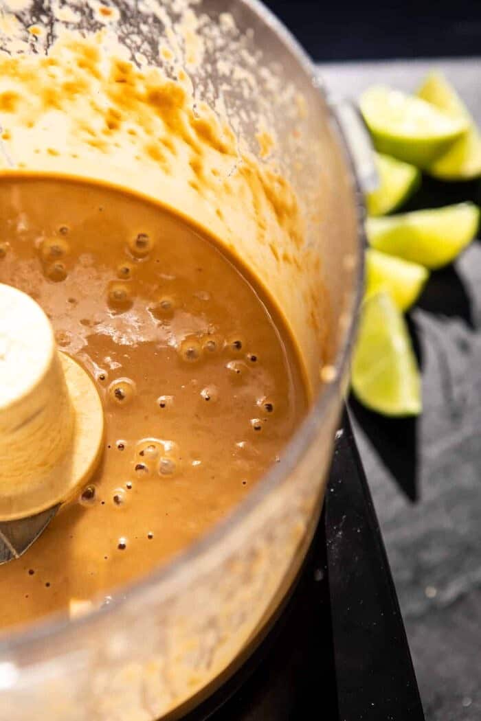 prep photo of tahini sauce in bowl 