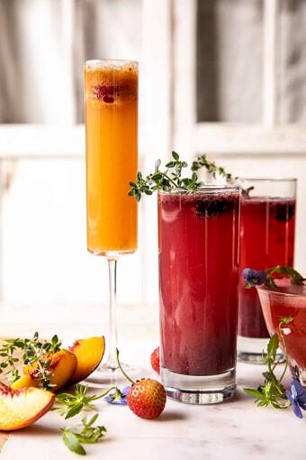 Summer Bellinis 3 Ways | halfbakedharvest.com