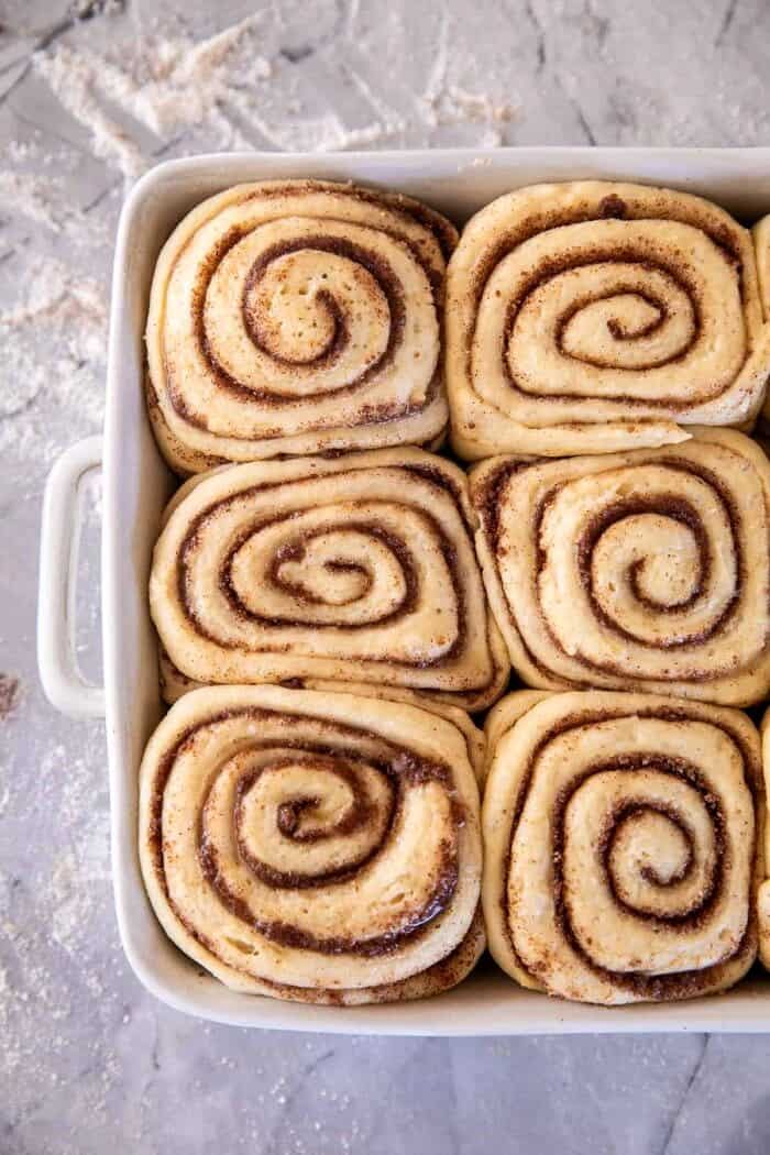 rolls before baking 