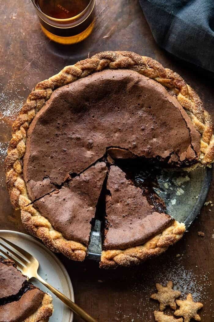 Molten Chocolate Crackle Pie | halfbakedharvest.com