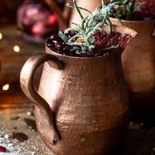 Pomegranate Champagne Mule | halfbakedharvest.com