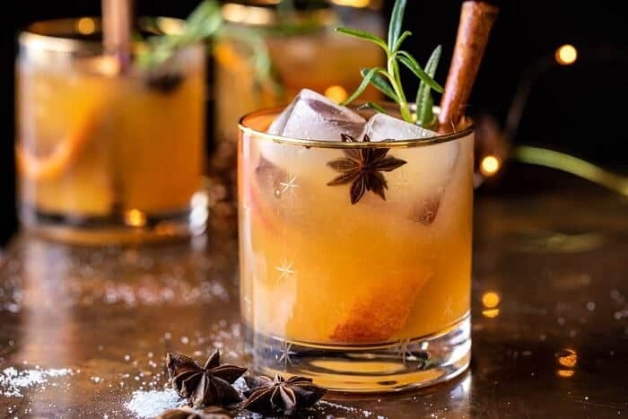 Spiced Honey Bourbon Old Fashioned | halfbakedharvest.com