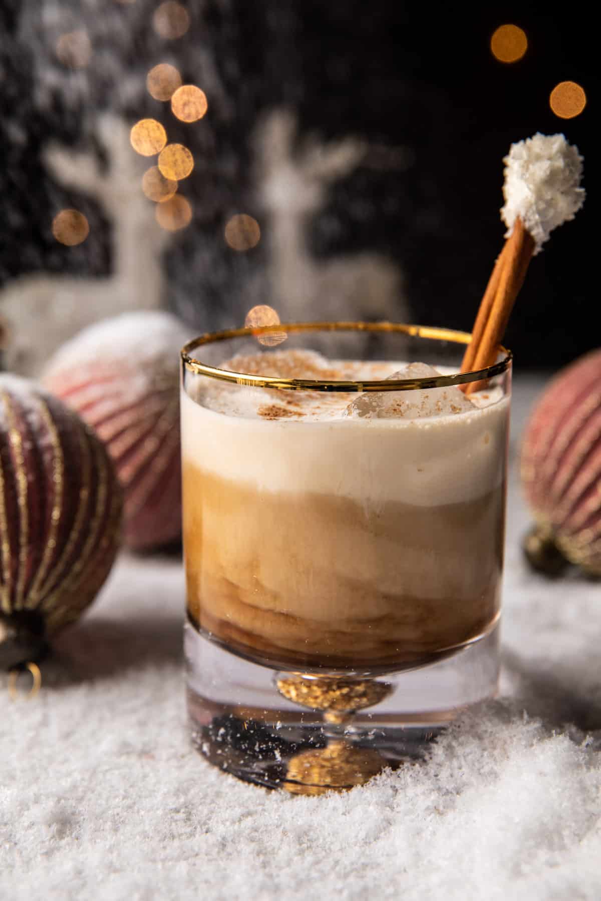 Creamy Coconut White Russian | halfbakedharvest.com