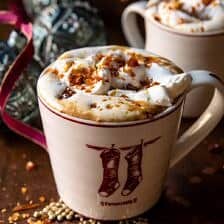 Salted Caramel Brulee Latte | halfbakedharvest.com