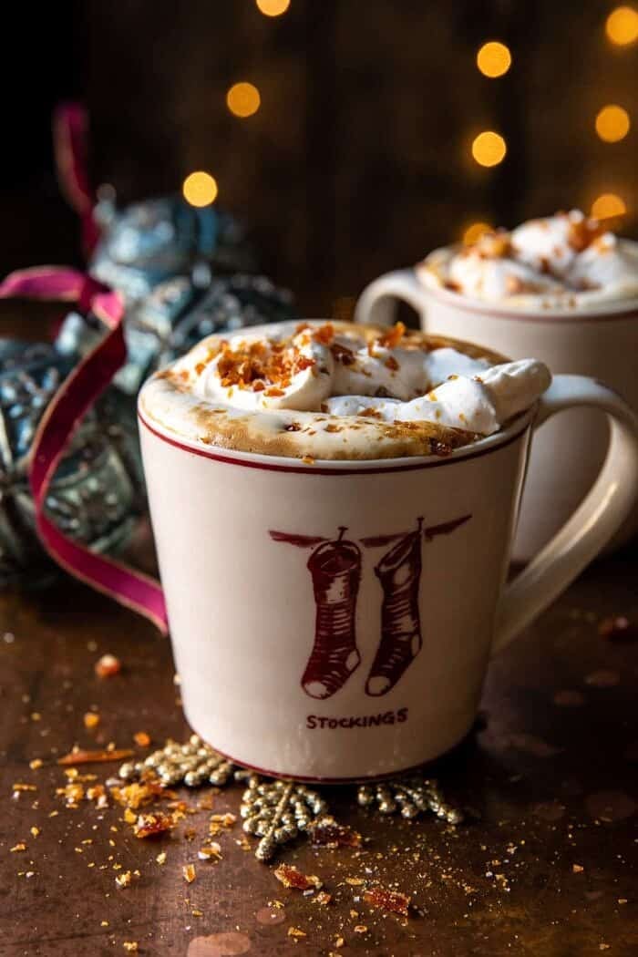 front on photo of Salted Caramel Brulee Latte