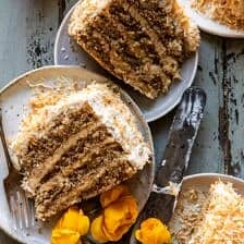 Coconut Pecan Caramel Butter Cake | halfbakedharvest.com