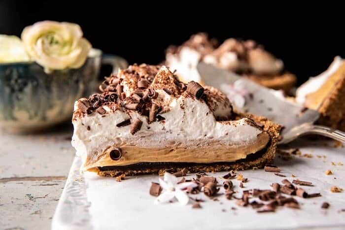 Vintage Chocolate Peanut Butter Pie | halfbakedharvest.com