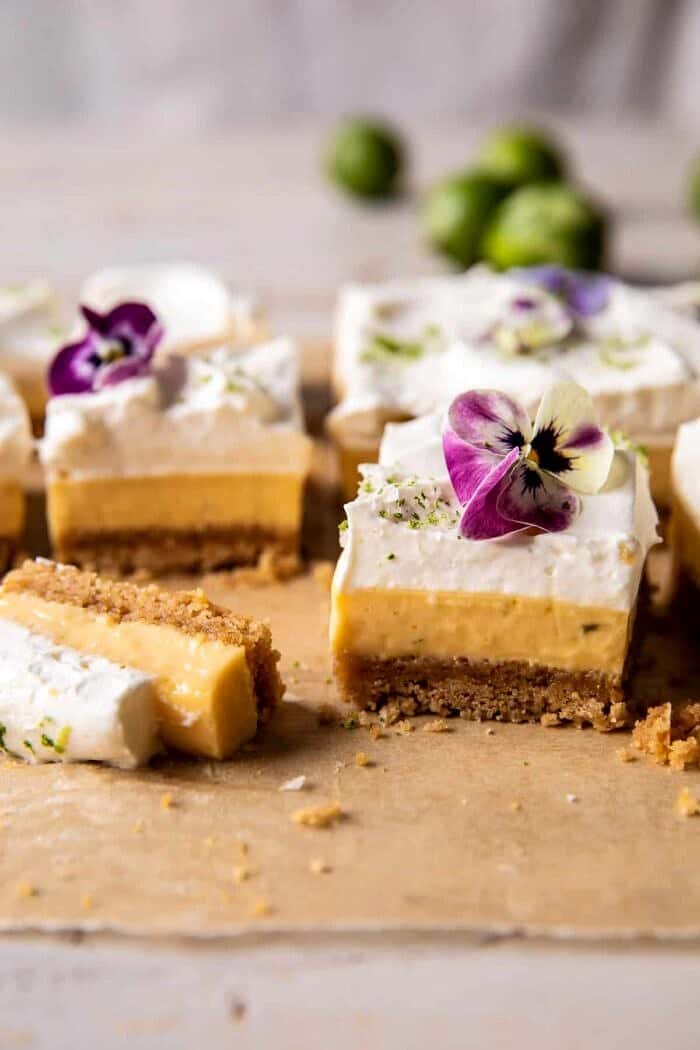 Lemon Key Lime Pie Bars | halfbakedharvest.com