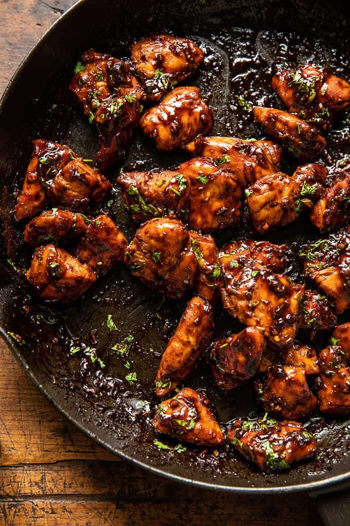 30 Minute Pineapple Chicken with Coconut Rice | halfbakedharvest.com