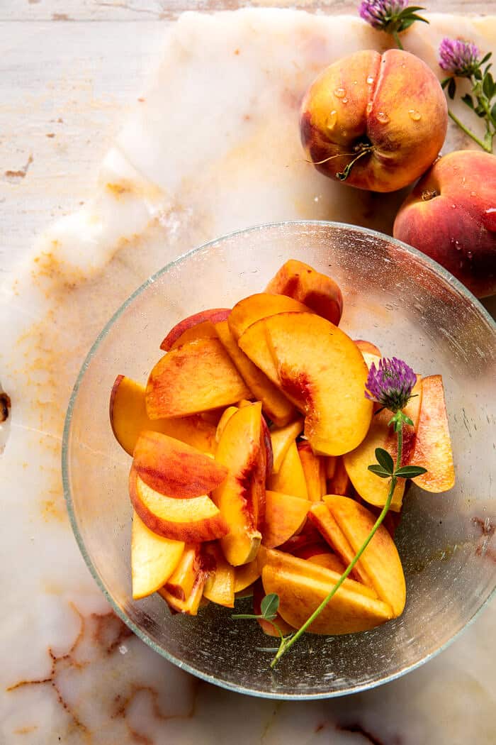 Brown Sugar Peach Shortcakes | halfbakedharvest.com