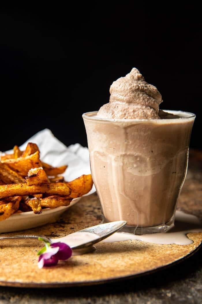 Homemade Chocolate Frosty | halfbakedharvest.com