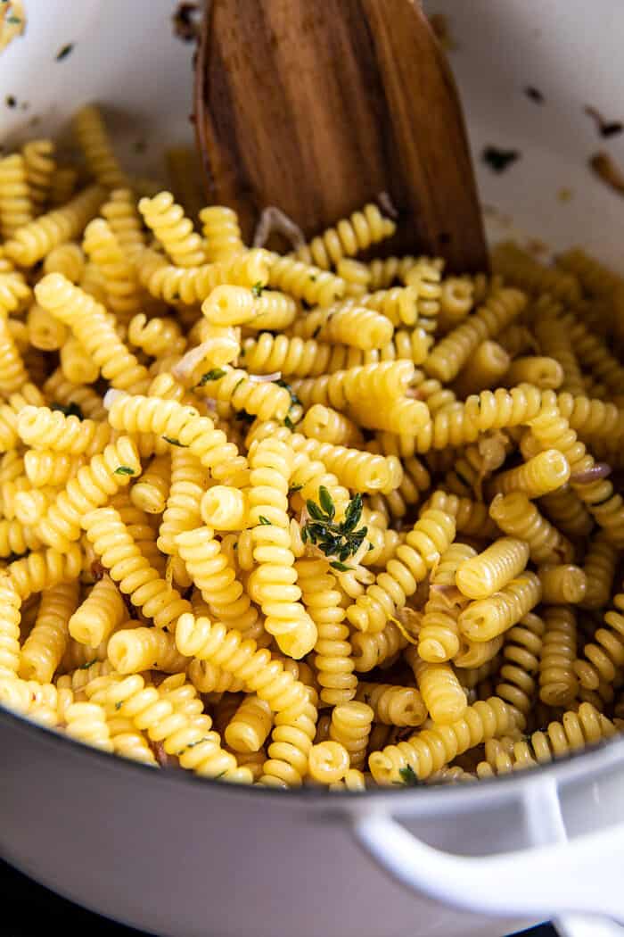 One Pot Lemon Butter Ricotta and Zucchini Pasta | halfbakedharvest.com