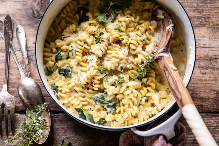 One Pot Lemon Butter Ricotta and Zucchini Pasta | halfbakedharvest.com